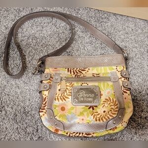 Genna DeRossi Floral Crossbody Bag